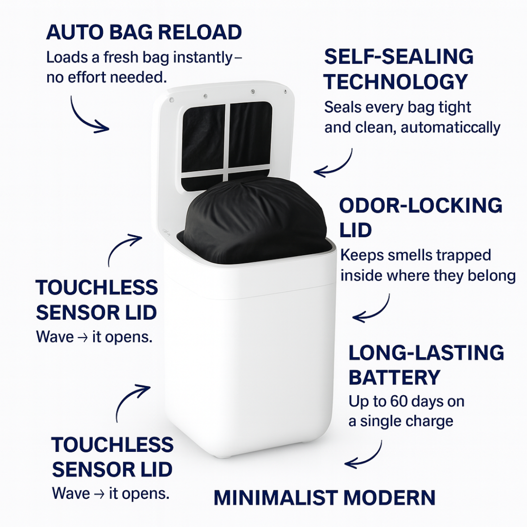 EasyBin - Self Sealing Bin