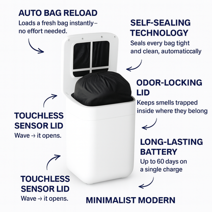 EasyBin - Self Sealing Bin